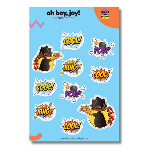 Oh Boy Joy | Sticker Sheet
