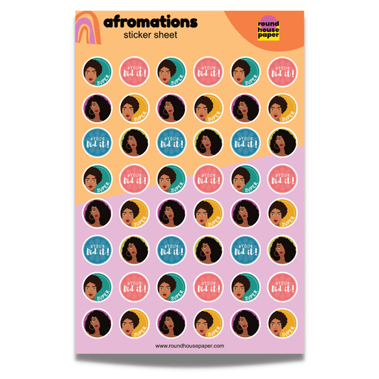 Afromations | Sticker Sheet