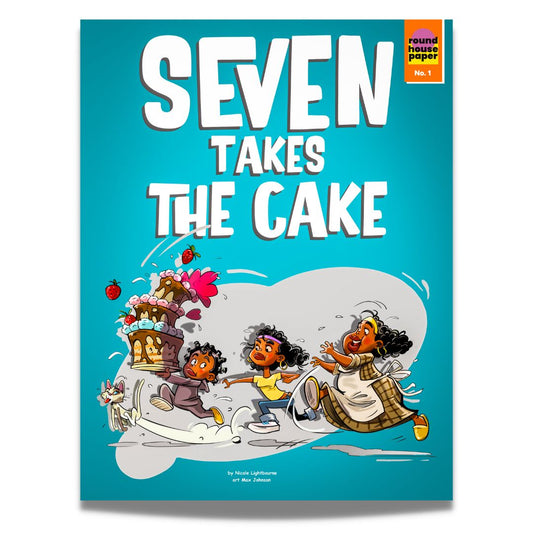 Seven Takes the Cake | Children's Book | Storybook | Coloring Book